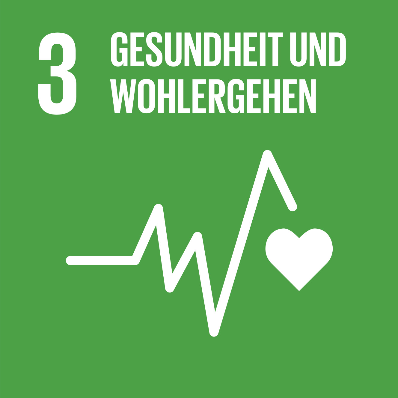 Icon SDG 3: Gesundheit und Wohlergehen